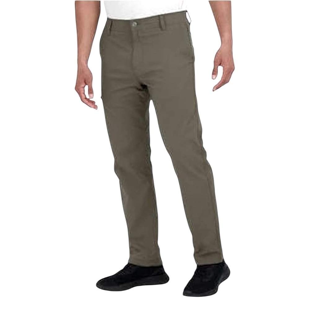Gerry Men's Tech 5 Pocket Stretch Fabric Comfort Waistband Pant. Gray 36 #1513